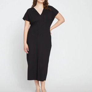 Universal Standard Spritz Divine Jersey Shift Dress - Black - Size XL - NWT